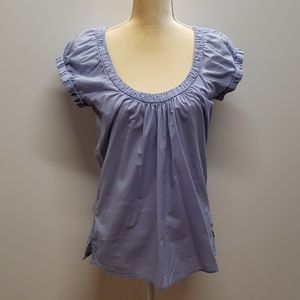 Banana Republic Small Short Sleeve Cotton Top A81